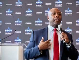 Senator Tim Scott (Jesse Hamilton/CoinDesk)