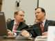 Paul Atkins, Donald Trump's nominee for SEC chair, on the left (Mark Wilson/Getty Images)
